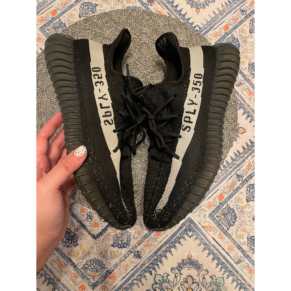 Adidas Yeezy Boost 350 V2 Oreo Core Black White BY1604 Mens 11
